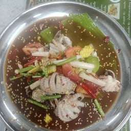 ตำเหลาหมึกสาย