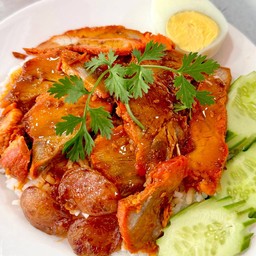ข้าวหมูแดง Lineman