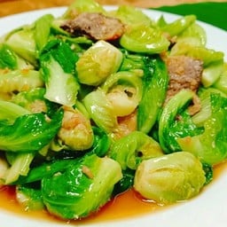 ผัดแขนงปลาเค็ม