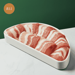 B11 หมูสามชั้นสไลซ์