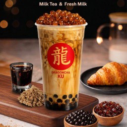 DragonCha ดราก้อนชา ชานมไข่มุก ม.เกษตร