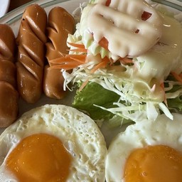 ชุดอาหารเช้าเเขกแบบอเมริกัน ABF