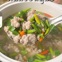 ต้มแซ่บหมูสับ