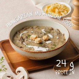 Hungarian Mushroom Soup High Protein (24g Protein)