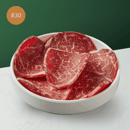 B30 เนื้อสันคอนำเข้าสไลซ์ S (6 ชิ้น)