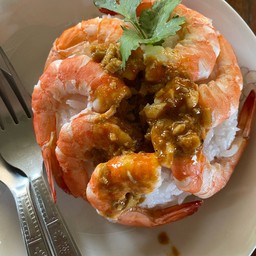 ข้าวกุ้งแกะ ( 5 ตัว )
