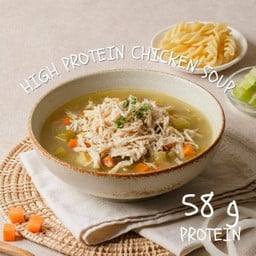 High Protein Chicken Soup (58g Protein) Tall cup
