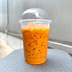ชาไทยสูตรเข้มข้น แก้วโอ่ง (มีรสชาติเดียว)