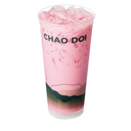 นมชมพูเย็น