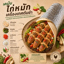 เคบับ ไก่ต้มยำ