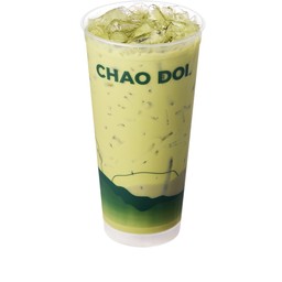 ชาเขียวนมสดเย็น