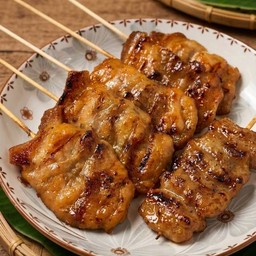 [เซตสุดคุ้ม] หมูปิ้งโบราณ (จัมโบ้) 10 ไม้+ข้าวเหนียว 3 ห่อ