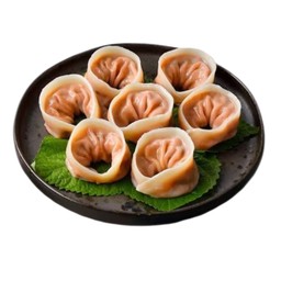 มันดู ไส้กิมจิ(เกี๊ยวเกาหลี) 6 ชิ้น