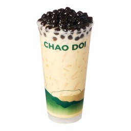 นมสดกล้วยหอมไข่มุก