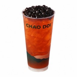 ชาสตอเบอรี่ไข่มุก
