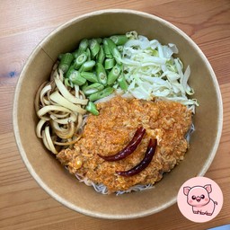 หมี่กะทิทรงเครื่อง (หมู)