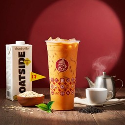 ชาไทยโอ๊ตมิ้ล 0% ( สำหรับลูกค้าที่ทานเจ )