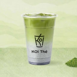 Sesame Matcha Latte
