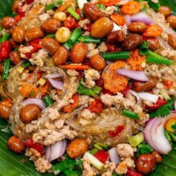 ยำวุ้นเส้นโบราณ ไม่กุ้งสด