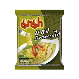 มาม่าแกงเขียวหวานไก่