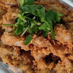 หมูทอดกระเทียม