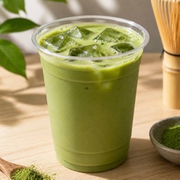Cold Whisk Matcha Latte
