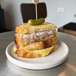 Tuna melted sourdough