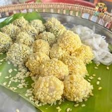 ขนมต้ม-ถั่วแปปคลุกถั่วทอง (ประยุกต์)