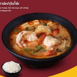 ข้าวต้มยำกุ้งน้ำข้น