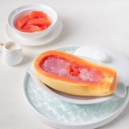 รังนกมะละกอ木瓜炖燕窝牛奶 Stewed Bird's Nest with Papaya