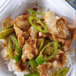 ผัดพริกหยวก (ราดข้าว)