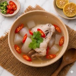 ซุปตัวเหม่ย (มะนาวดองเผ็ด)