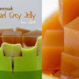 Homemade Earl grey jelly