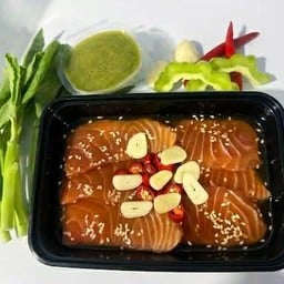 กุ้งแช่น้ำปลาผู้พันป๊อบ (สาขา2) Raw shrimps in fish sauce (branch 2)