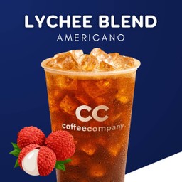 Iced Caffe Americano [ลิ้นจี่ Lychee Blend]
