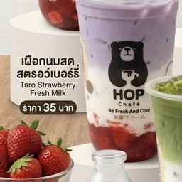เผือกนมสดสตอเบอรี่
