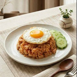 ข้าวผัดน้ำพริกหมูยอคีโต