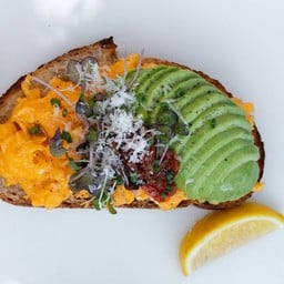 Scramble Eggs Avocado