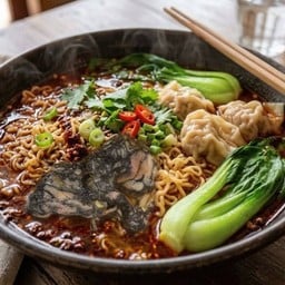 มาม่าหม่าล่าไก่ดำสไลด์