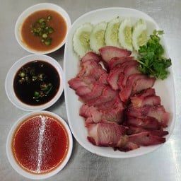 หมูแดงสับ