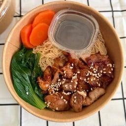 บะหมี่ไก่เทอริยากิ บ้านน้องอิงฟ้า
