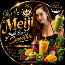 Meiji Milk Boost Smoothie