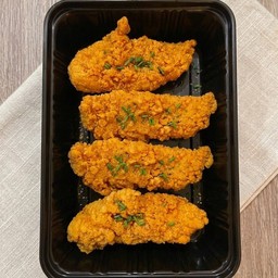 ชุดไก่ทอด4ชิ้นราดซอสชีส