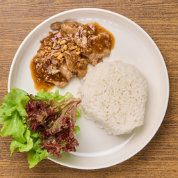 ข้าวหมูหมักกระเทียม D