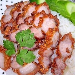 ช่อแก้วก๋วยเตี๋ยวไก่มะระ อาหารตามสั่ง วโรชา4