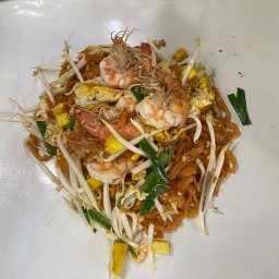 ผัดไทย - หอยทอด (ลุงหาร) ซอย สุขขี 1 ผัดไทย รถเข็น