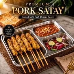 หมูสะเต๊ะ - S (7 ไม้)