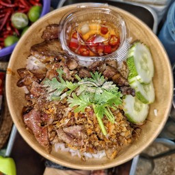 ข้าวตับกระเทียม