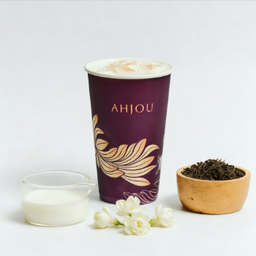 [ชานม]Jasmine Floral Milk Tea ชานมมะลิ