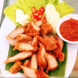 คอหมูทอดเกลือ